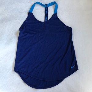 Nike Elastika Racerback Ribbon Tank Just Do It